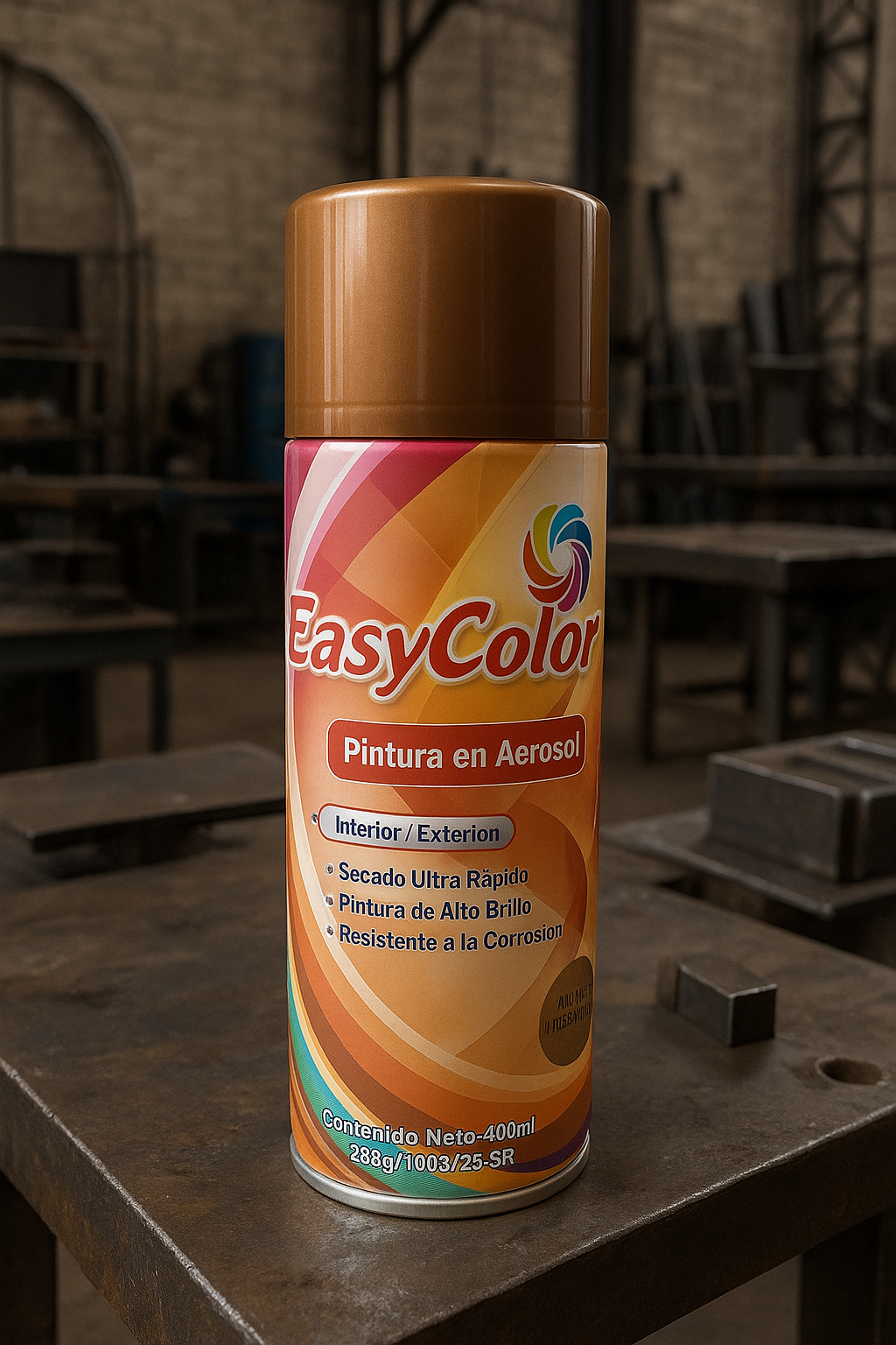 AEROSOL ANOLOC METALIZADO 400 ML EASYCOLOR AC405