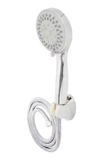 TELEDUCHA ABS CROMADA 5 FUNCIONES MANGUERA ACERO INOXIDABLE 1.5M BOCCHERINI / YW012