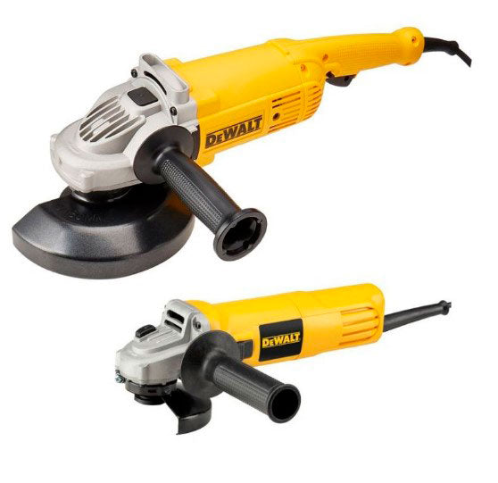 COMBO PULIDORA DEWALT 7” 2.200W 8.500RPM. (DWE491-B3) + PULIDORA 4-1/2¨ 750W ULTRADELGADA (DWE750-B3)