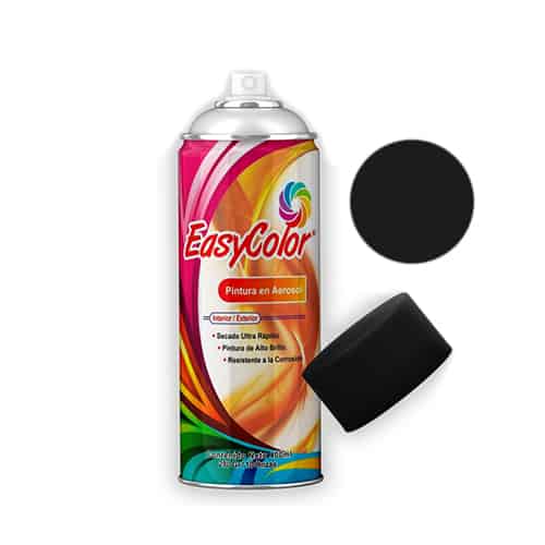 AEROSOL NEGRO MATE 400ML EASYCOLOR / EC002