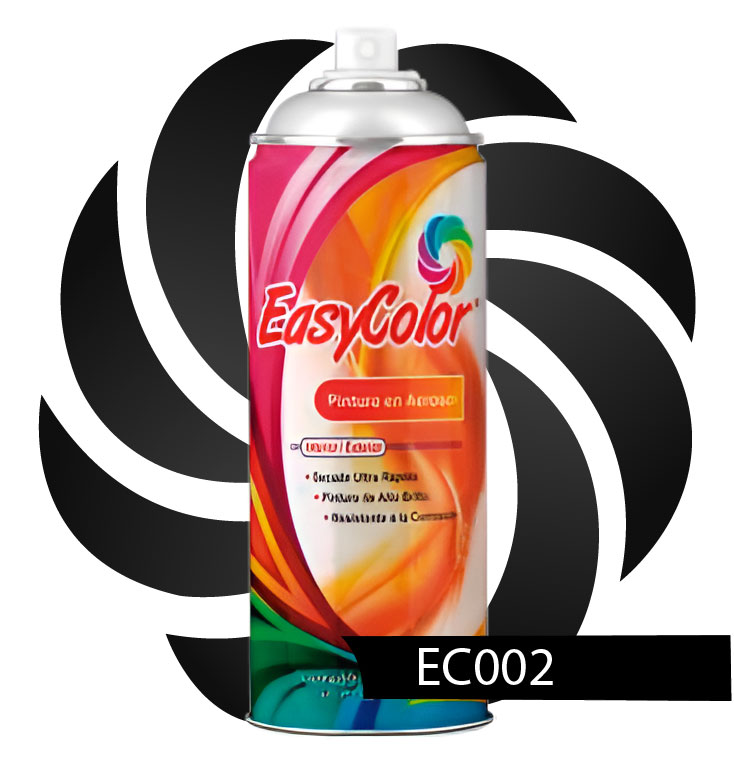 AEROSOL NEGRO MATE 400ML EASYCOLOR / EC002