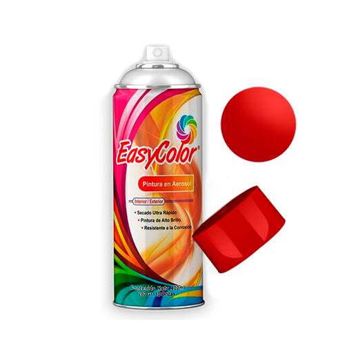 AEROSOL FLUORESCENTE ROJO 400ML EASYCOLOR / EC202