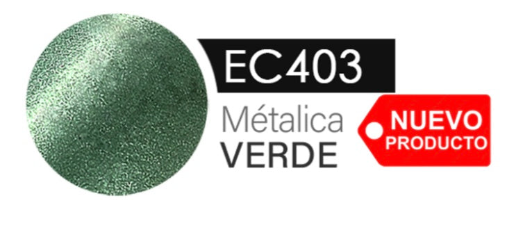 AEROSOL VERDE METALIZADO 400ML EASYCOLOR / EC403