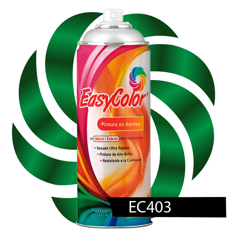 AEROSOL VERDE METALIZADO 400ML EASYCOLOR / EC403