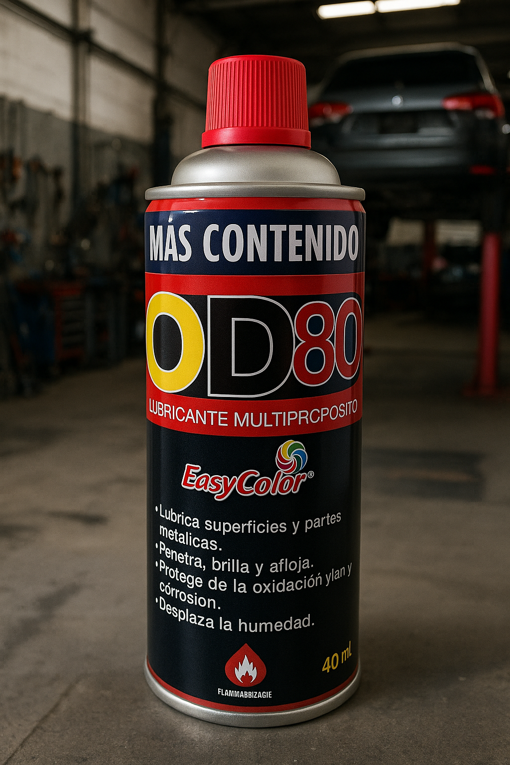 LUBRICANTE MULTIPROPÓSITO 400ML EASYCOLOR / LEC001