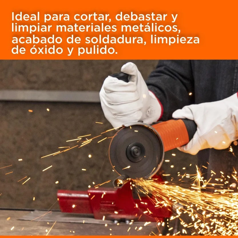 COMBO PULIDORA G720XK 920W B&D + CAJA PLASTICA + GUANTES + GAFAS B&D / G720XK-B3