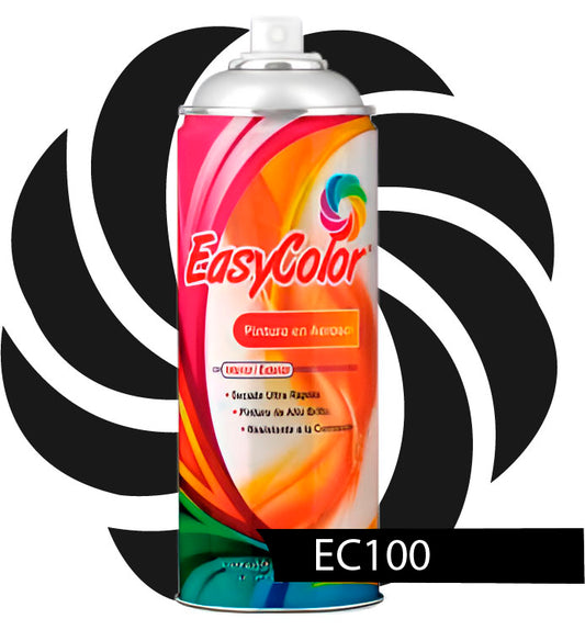 AEROSOL NEGRO ALTAS TEMPERATURAS 400ML EASYCOLOR / EC100