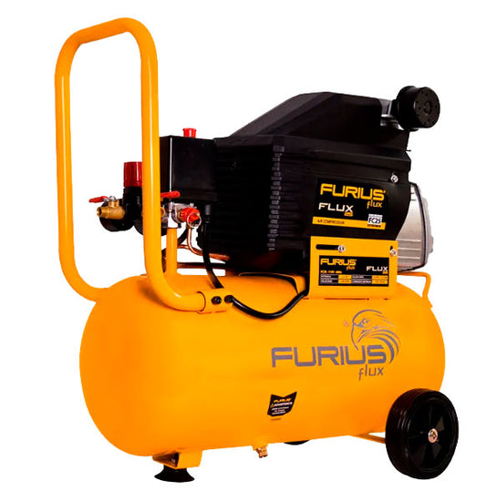 COMPRESOR DE AIRE 2.0HP 25 LTS FURIUS / FC25