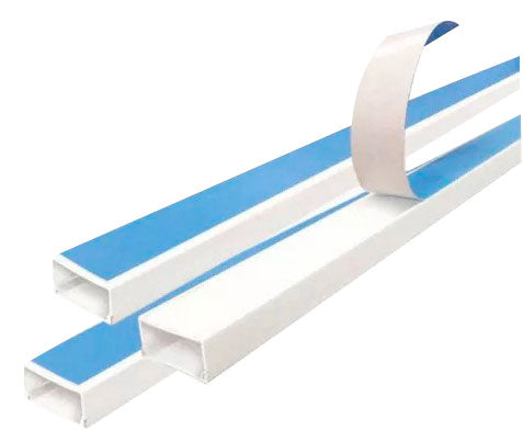CANALETA BLANCA 13X7 CON ADHESIVO  / DXN10031