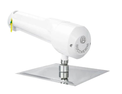 DUCHA HORIZONTAL LUSSO BLANCA A 110V - 220V BOCCHERINI CON REGADERA DE 8” / REF: 2801110
