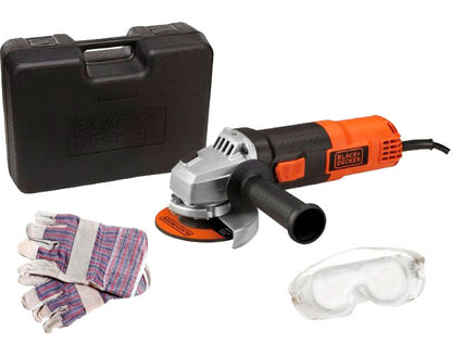 COMBO PULIDORA G720XK 920W B&D + CAJA PLASTICA + GUANTES + GAFAS B&D / G720XK-B3