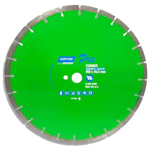 DISCO DIAMANTADO PRO 350X 225.4 PARA CONCRETO/ASFALTO / 70184602123