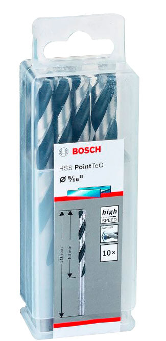 HSS BROCA ESPIRAL POINTTEC 5/16" x 10unds / 2608577332