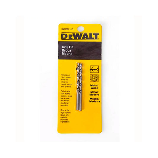 BROCAS  SKIN CARD 3/16 HSS DEWALT / DW130316C