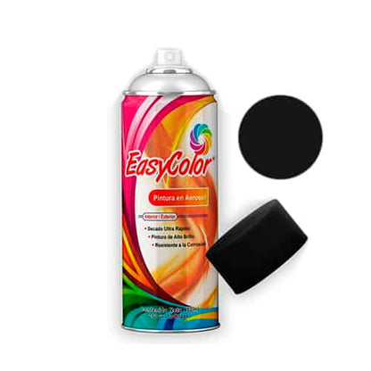 AEROSOL NEGRO MATE 400ML EASYCOLOR / EC002
