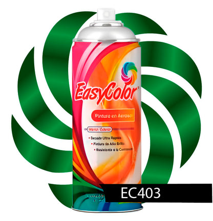 AEROSOL VERDE METALIZADO 400ML EASYCOLOR / EC403