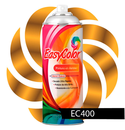AEROSOL METALIZADO ORO 18K 400ML EASYCOLOR / EC400