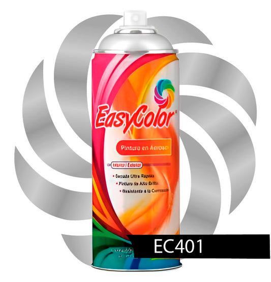 AEROSOL METALIZADO PLATA 400ML EASYCOLOR / EC401