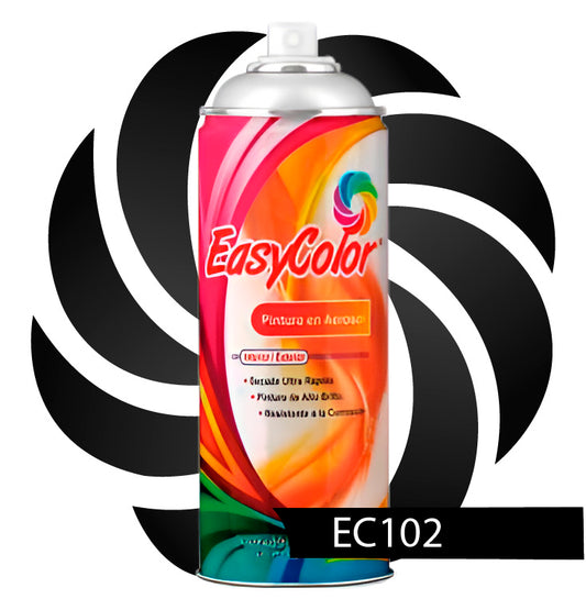 AEROSOL NEGRO MATE ALTAS TEMPERATURAS 400ML EASYCOLOR / EC102