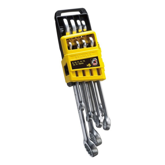 JUEGO LLAVES CWB 8 PIEZAS COMBINADAS STANLEY / STMT78099-840