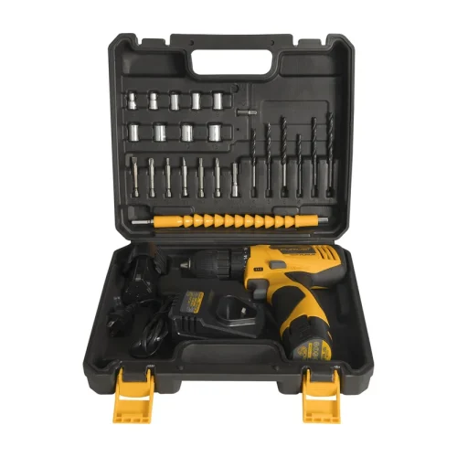 Taladro Atornillador Inalámbrico 12V Ion 3/8 Pulgadas 1350 RPM Furius + KIT