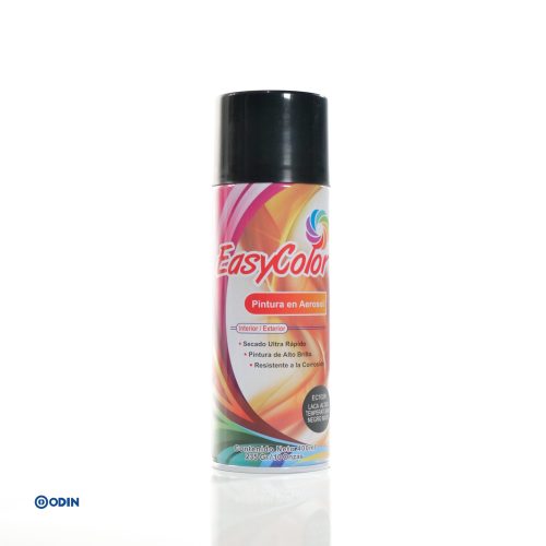 Pintura en aerosol EasyColor interior y exterior de alto brillo y secado rápido