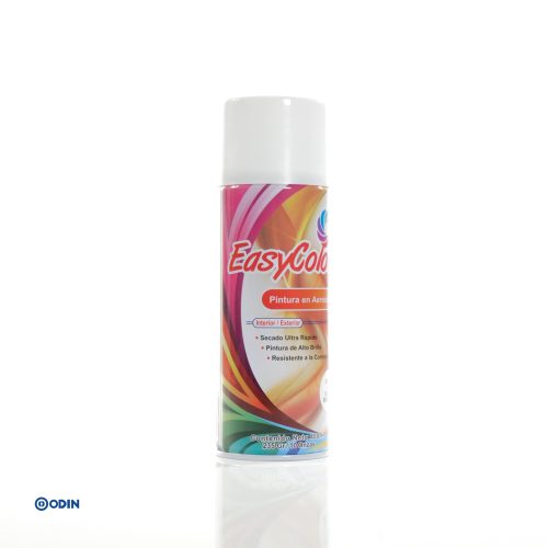 Pintura en aerosol EasyColor interior y exterior de alto brillo y secado rápido