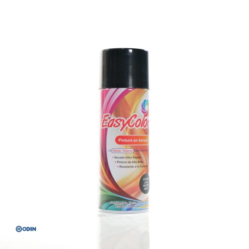 Pintura en aerosol EasyColor interior y exterior de alto brillo y secado rápido