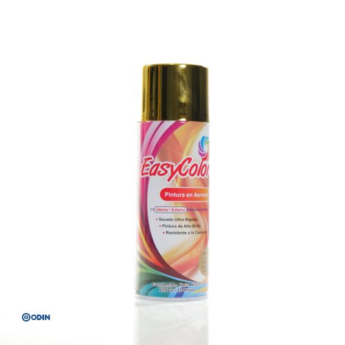 Pintura en aerosol EasyColor interior y exterior de alto brillo y secado rápido