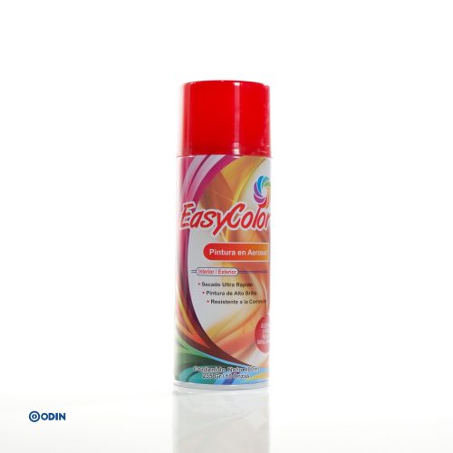 Pintura en aerosol EasyColor interior y exterior de alto brillo y secado rápido