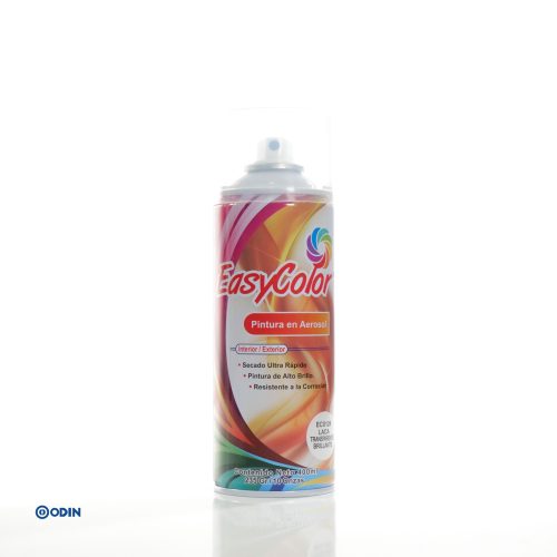 Pintura en aerosol EasyColor interior y exterior de alto brillo y secado rápido