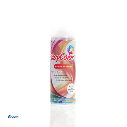 PINTURA AEROSOL EASYCOLOR Transparente Mate EC013 para interior y exterior de alto brillo y secado rápido