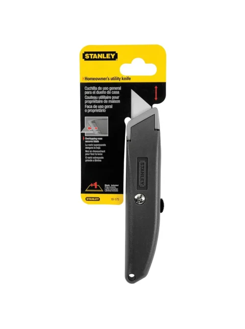 NAVAJA DE MANO RETRACTIL METÁLICA STANLEY 10-175