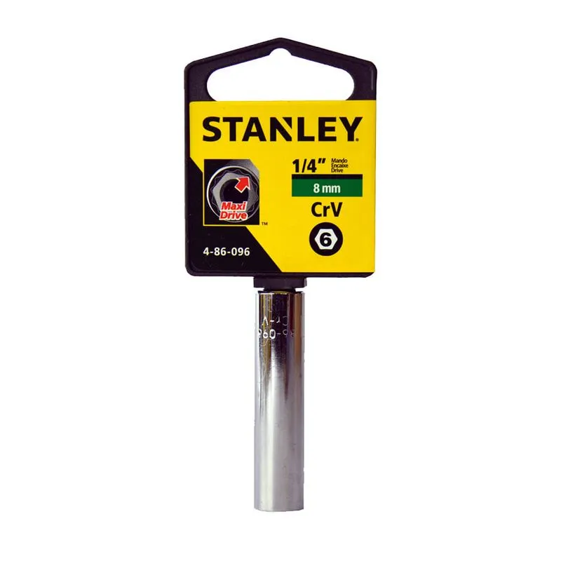 Copa Milimétrica 8Mm X 1/4″ 6 Puntas Stanley 4-86-096