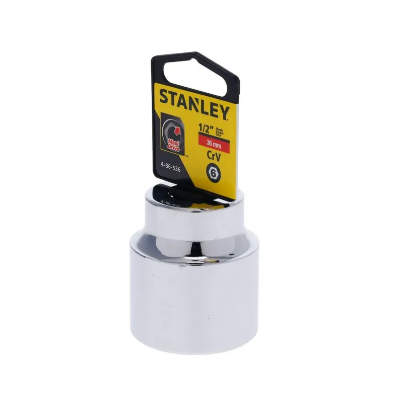 Copa Milimétrica 36Mm X 1/2″ 6 Puntas Stanley 4-86-536 - Image 2