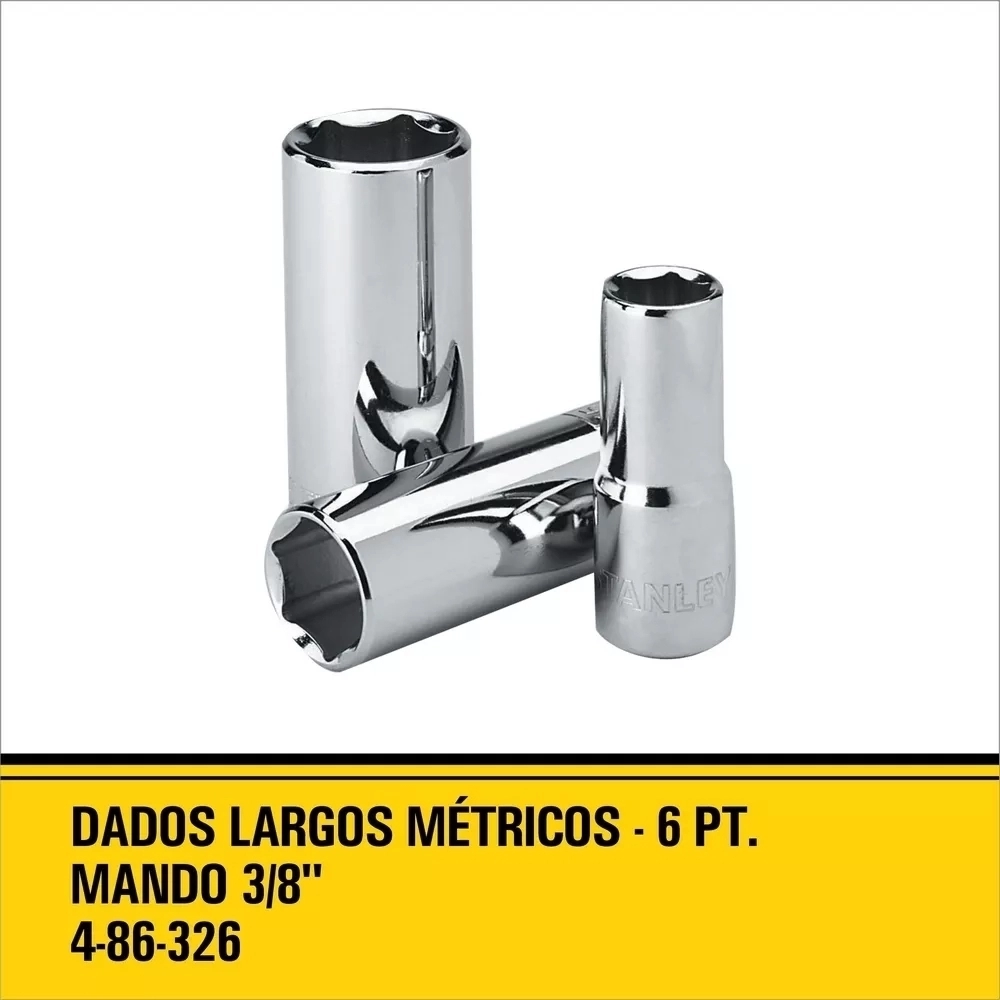 Copa Hexagonal Larga 3/8 X 14mm Stanley 86-326 - Image 2