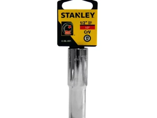 COPA LARGA STANLEY CUAD 1/2 12 PT 1/2 86-481