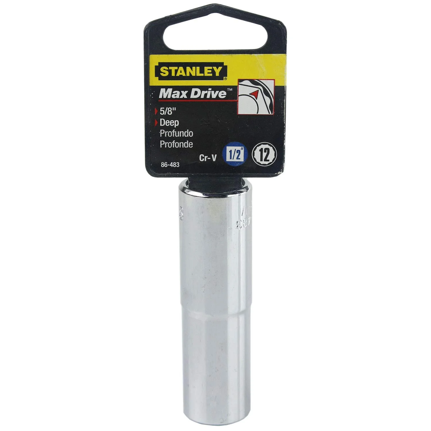Copa Estándar 1/2″ X 5/8″ 12 Puntas Stanley 4-86-483