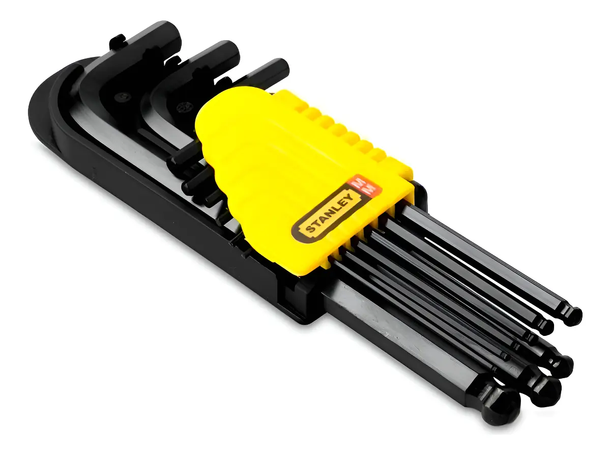 Juego Llave Bristol Tipo Bola 12pzs 1/16 A3/8 Stanley 69-257 - Image 2