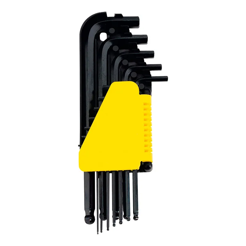Juego Llave Bristol Tipo Bola 12pzs 1/16 A3/8 Stanley 69-257