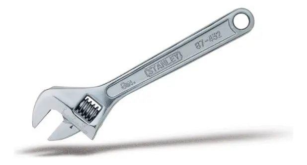 Llave Ajustable Cromada 8 pulgadas largo Stanley 87-432LA - Image 3