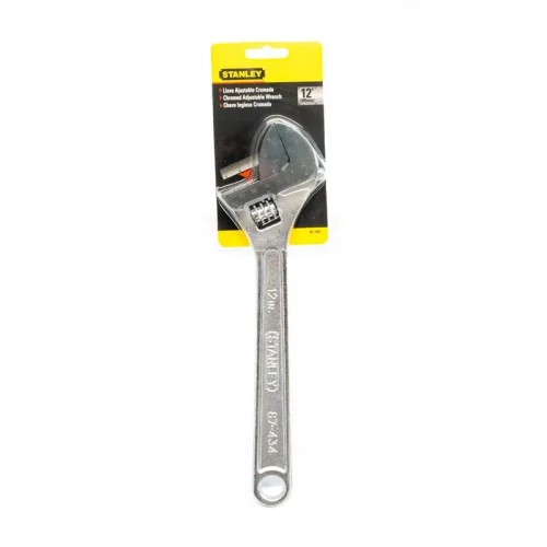 Llave Ajustable Cromada 12" (300 Mm) Stanley 87-434LA