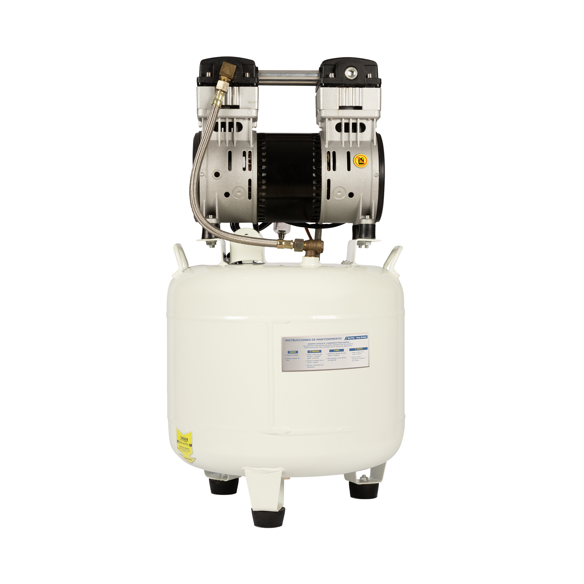 Compresor de aire libre de aceite y bajo ruido 42L 2.5 Hp ELITE - Image 2