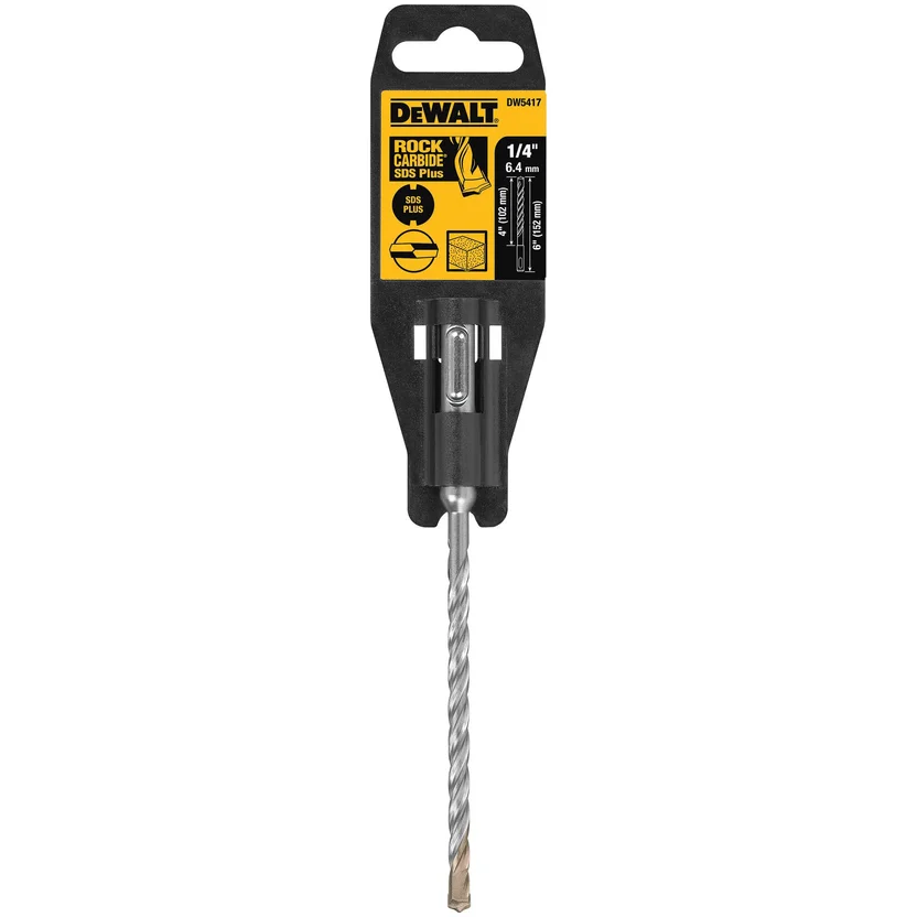 Broca SDS Plus 1/4 X 4 X 6 Pulgadas Ref DW5417 - Image 3