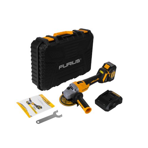 ESMERILADORA ANGULAR INALAMBRICA BRUSHLESS 4 1/2" 21V