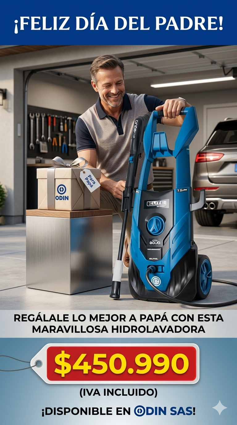 PROMOCION #2 DIA DEL PADRE EN ODIN SAS Hidrolavadora 2200W 2200PSI PW2275