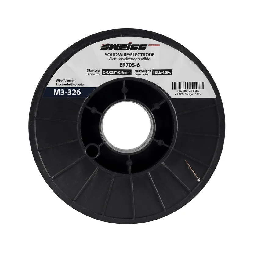 Soldadura MIG Alambre Acero Carbón 0.035In 10 Lb Sweiss - Image 2
