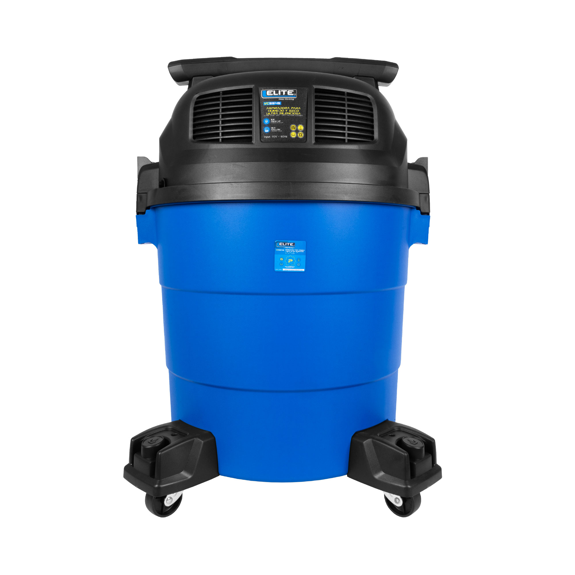 Aspiradora Utra silencionsa Seco y Humedo 12 Gl - 5.5 HP- 100 CFM - Image 3