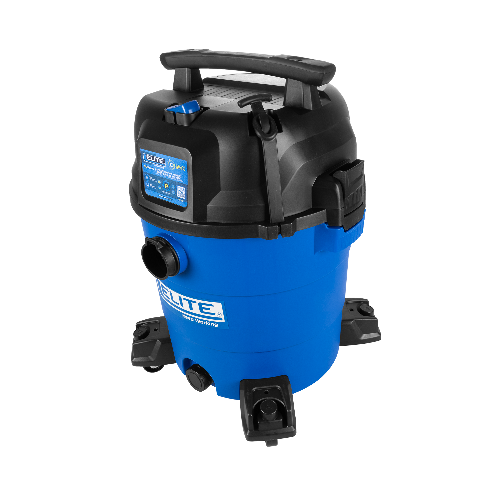 Aspiradora Utra silencionsa Seco y Humedo 12 Gl - 5.5 HP- 100 CFM - Image 7