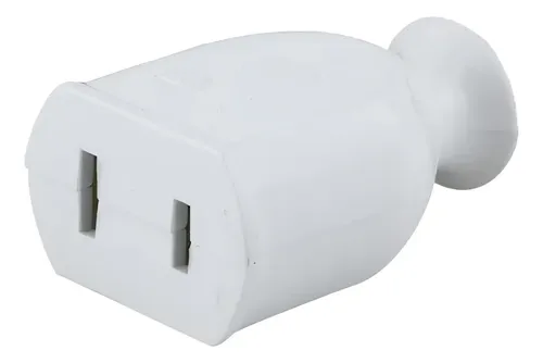 Toma Corriente Aerea Plana Blanca 6 Amp 00196